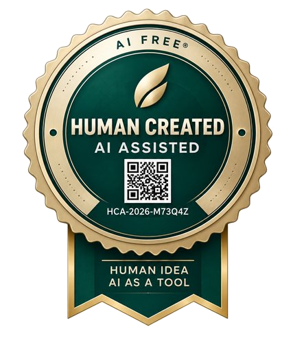 AI ASSISTED — AI FREE CERTIFIED