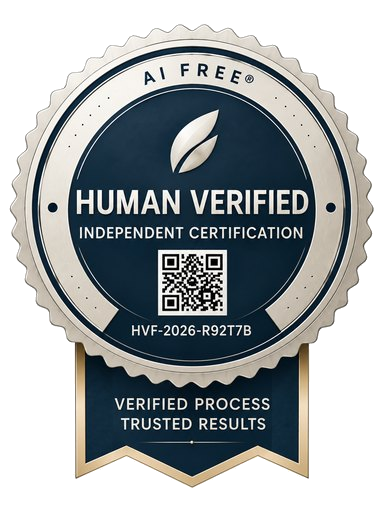 HUMAN VERIFIED — INDEPENDENT CERTIFICATION